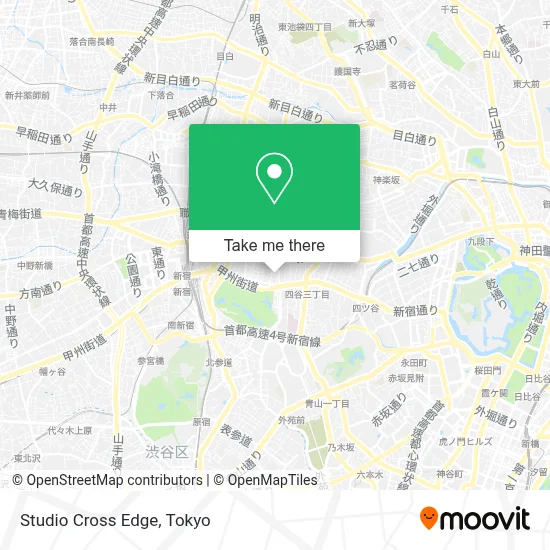 Studio Cross Edge map