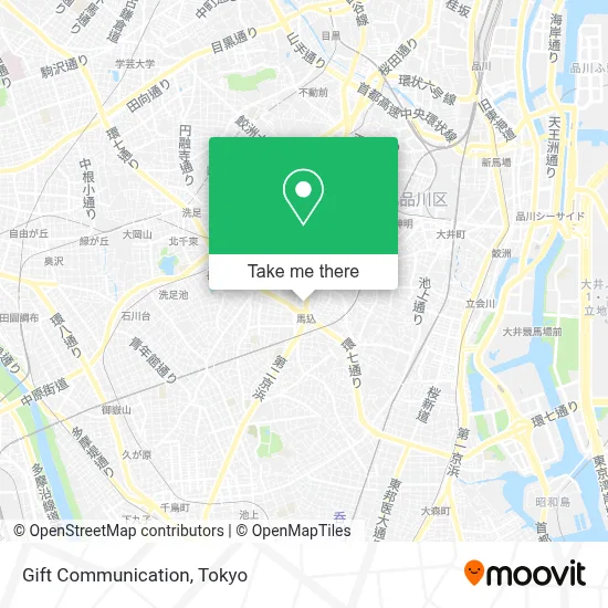 Gift Communication map