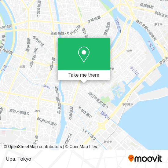 Upa map