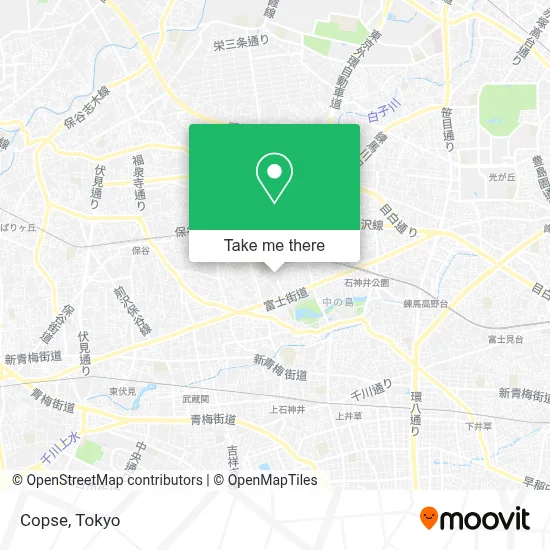 Copse map