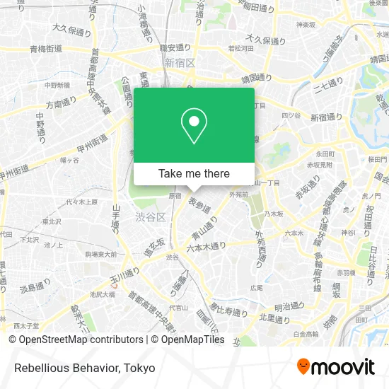 Rebellious Behavior map
