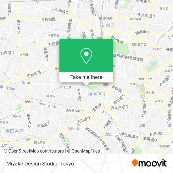 Miyake Design Studio map