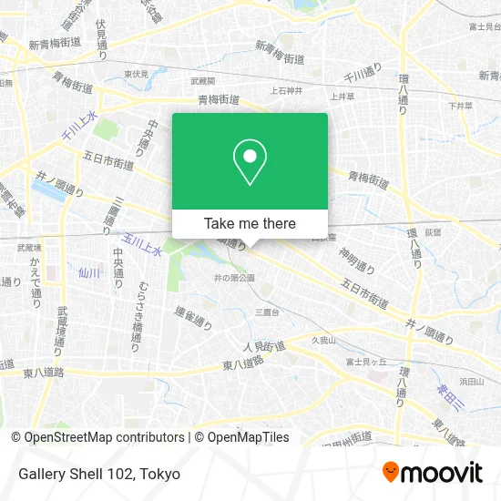 Gallery Shell 102 map