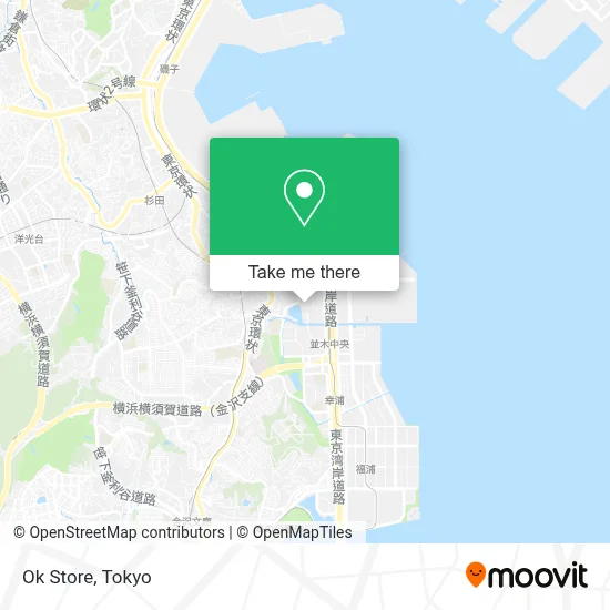 Ok Store map