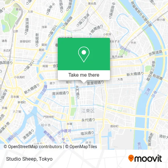 Studio Sheep map