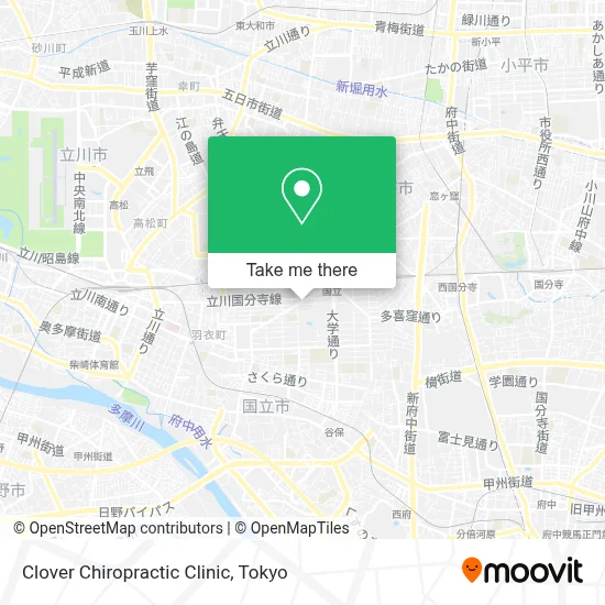 Clover Chiropractic Clinic map