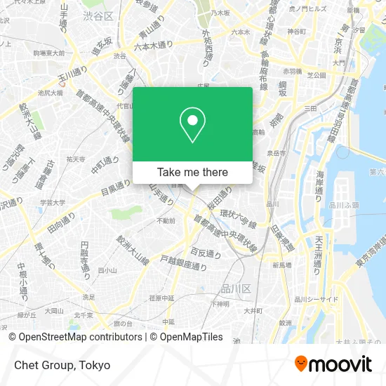 Chet Group map