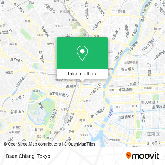 Baan Chiang map