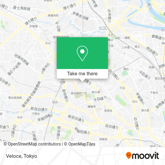Veloce map