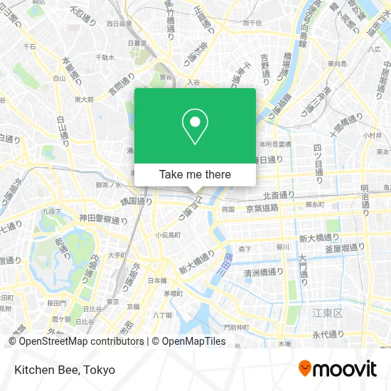Kitchen Bee map