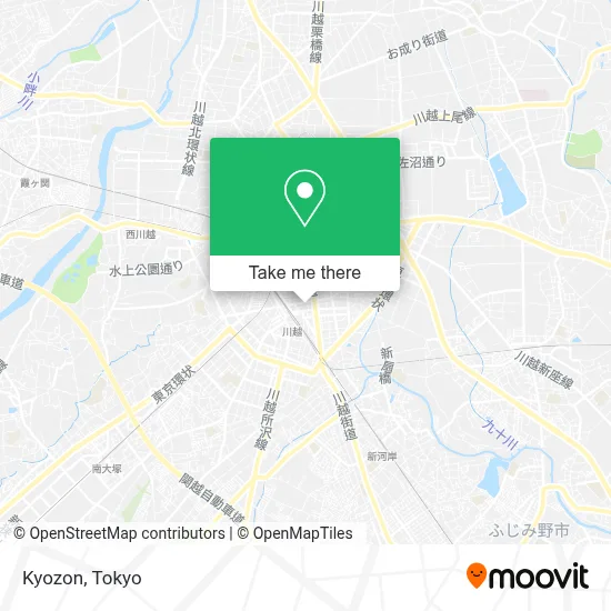 Kyozon map