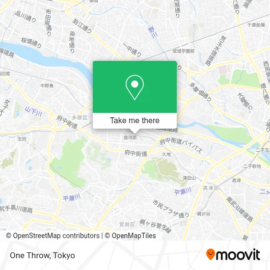 One Throw map
