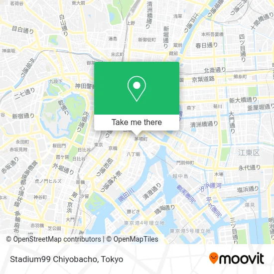 Stadium99 Chiyobacho map