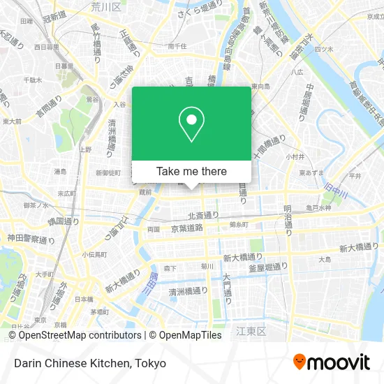 Darin Chinese Kitchen map