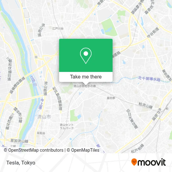 Tesla map