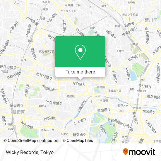 Wicky Records map
