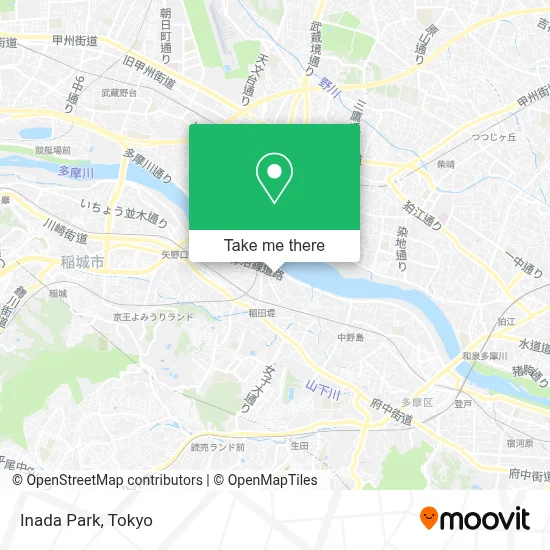 Inada Park map