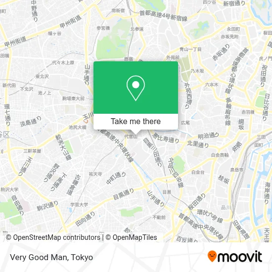 Very Good Man map
