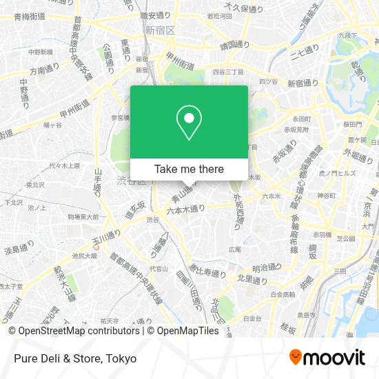 Pure Deli & Store map