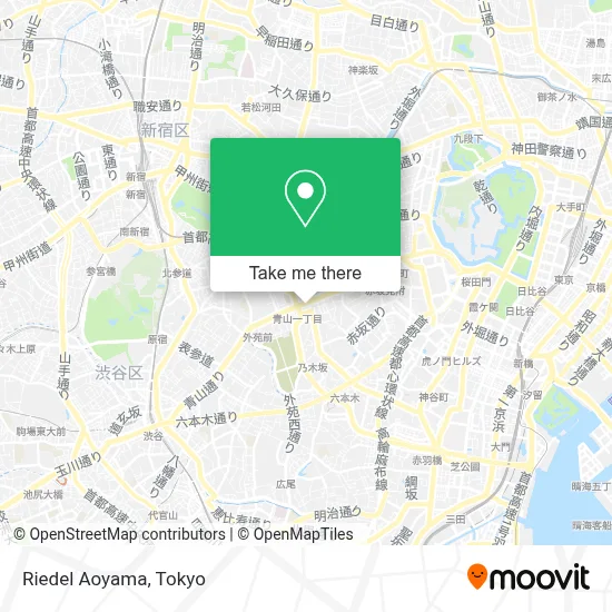 Riedel Aoyama map
