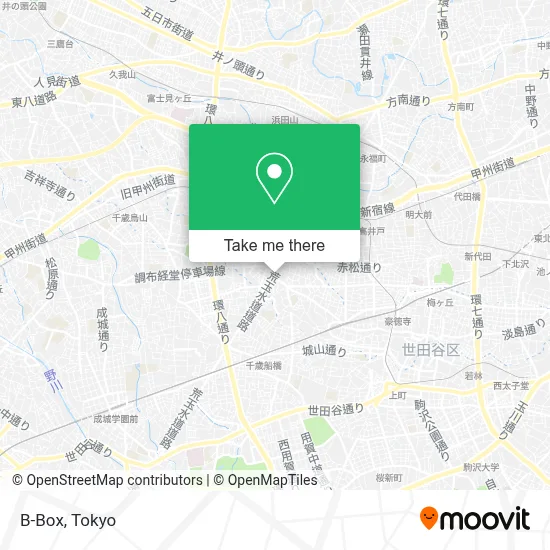 B-Box map