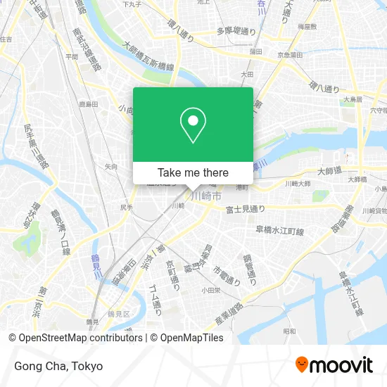 Gong Cha map
