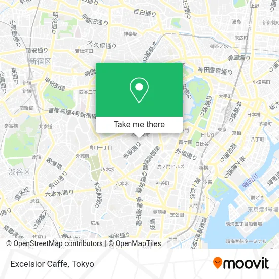 Excelsior Caffe map