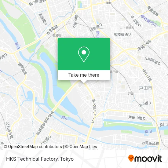 HKS Technical Factory map