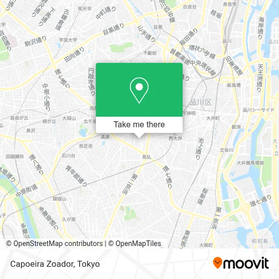 Capoeira Zoador map