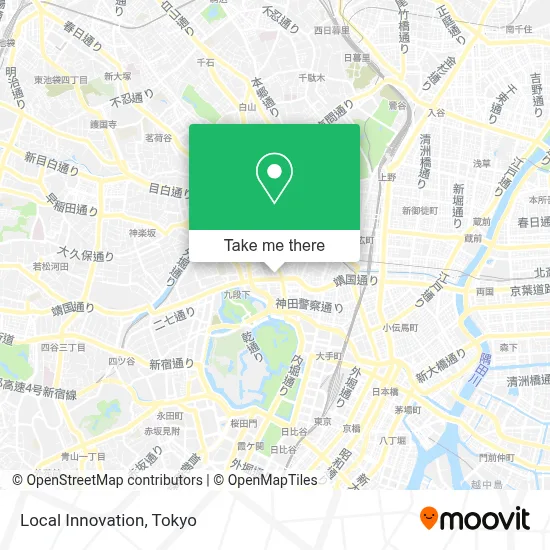 Local Innovation map