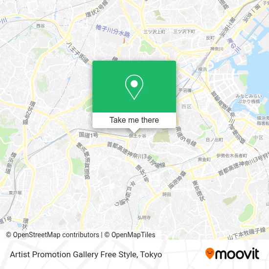Artist Promotion Gallery Free Style map