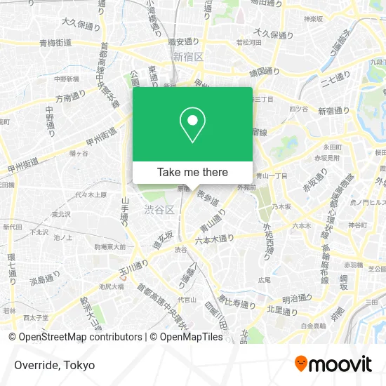 Override map