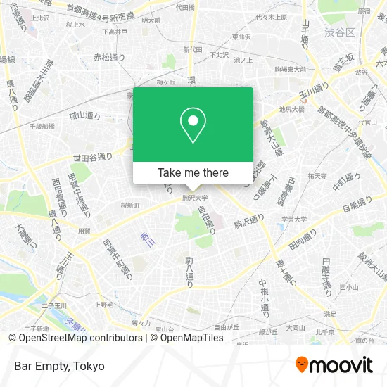 Bar Empty map