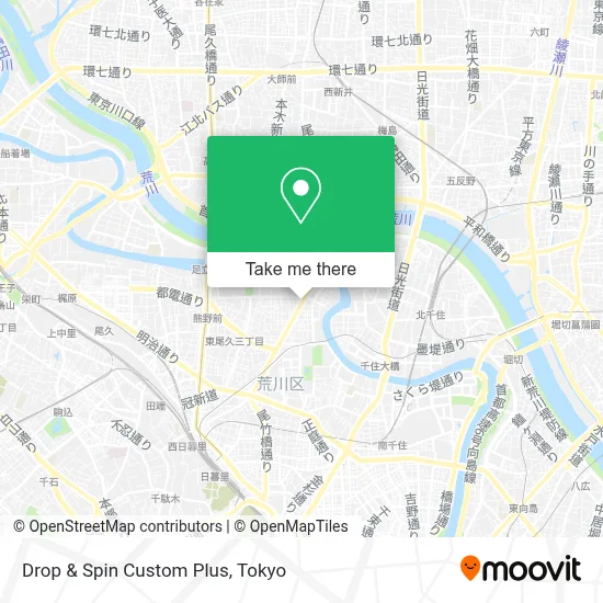 Drop & Spin Custom Plus map