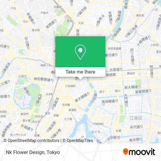 Nk Flower Design map