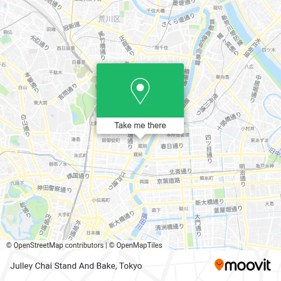 Julley Chai Stand And Bake map