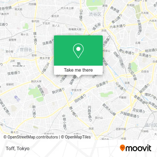 Toff map