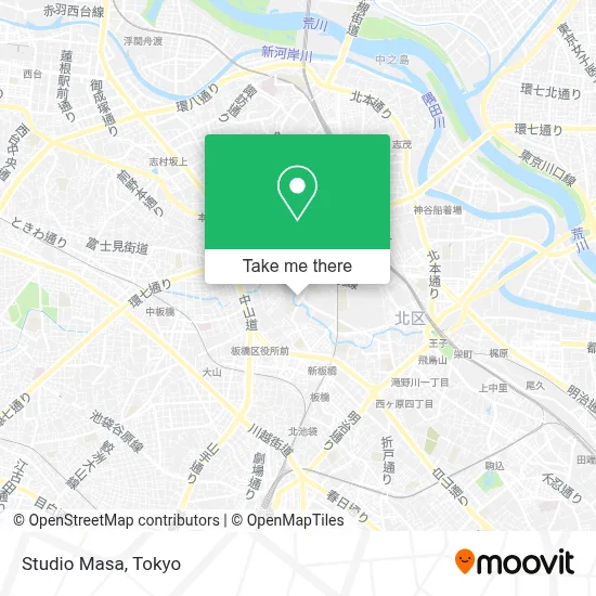 Studio Masa map
