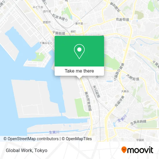 Global Work map