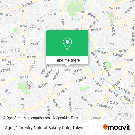 Agro@Forestry Natural Bakery Cafe map