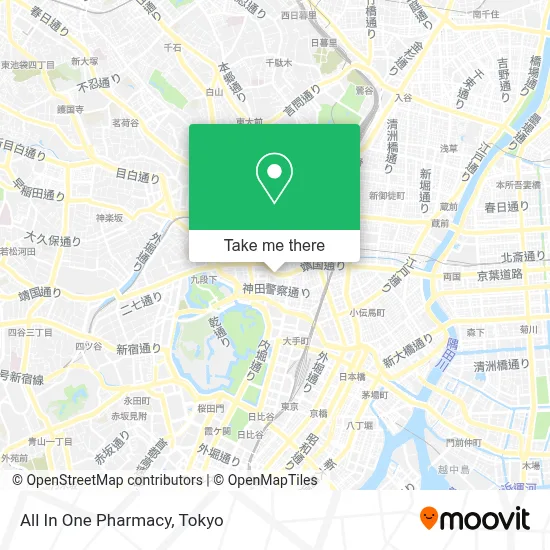 All In One Pharmacy map