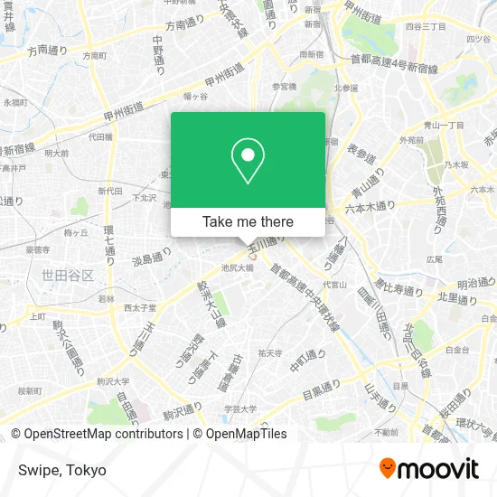Swipe map