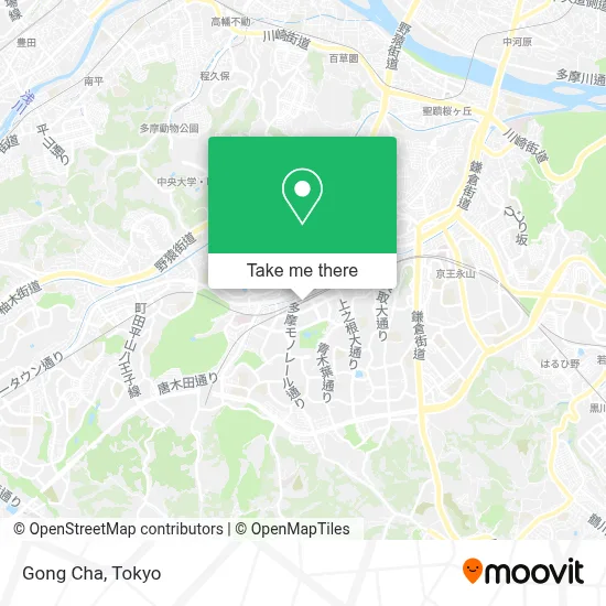 Gong Cha map