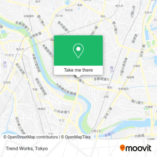 Trend Works map