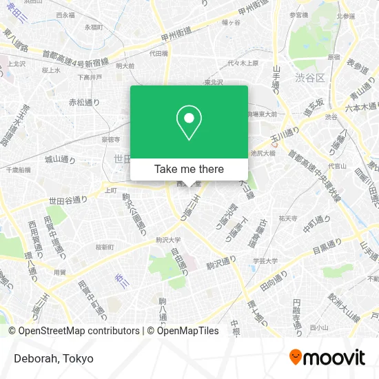 Deborah map