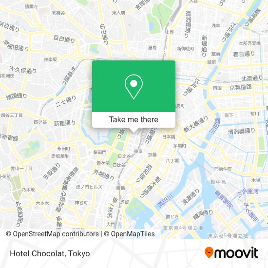 Hotel Chocolat map