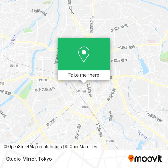 Studio Mirror map