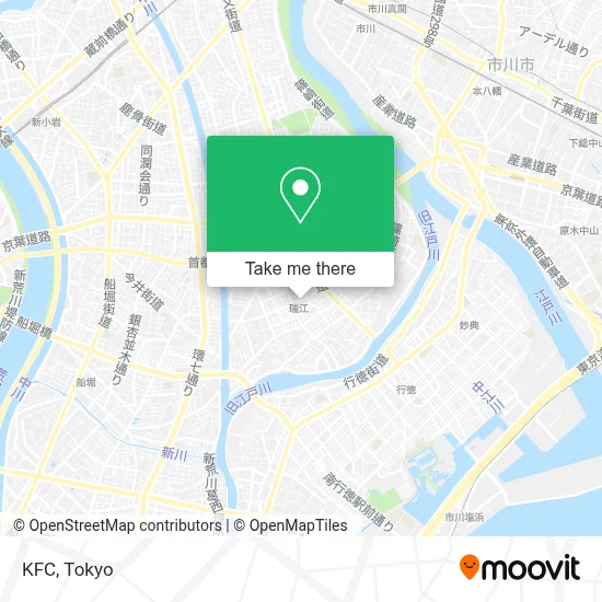 KFC map