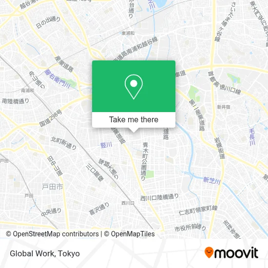 Global Work map
