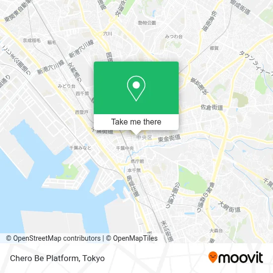 Chero Be Platform map